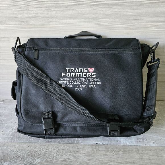 Transformers 2007 Hasbro Multinational Credit Collections Meeting Messenger Bag - Picture 2 of 14